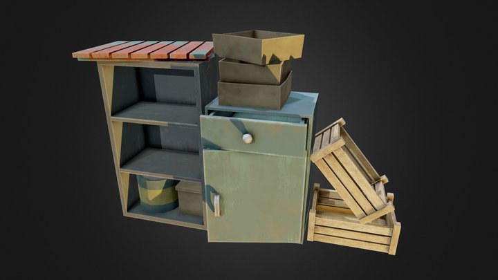 Dustbin 3D models - Sketchfab