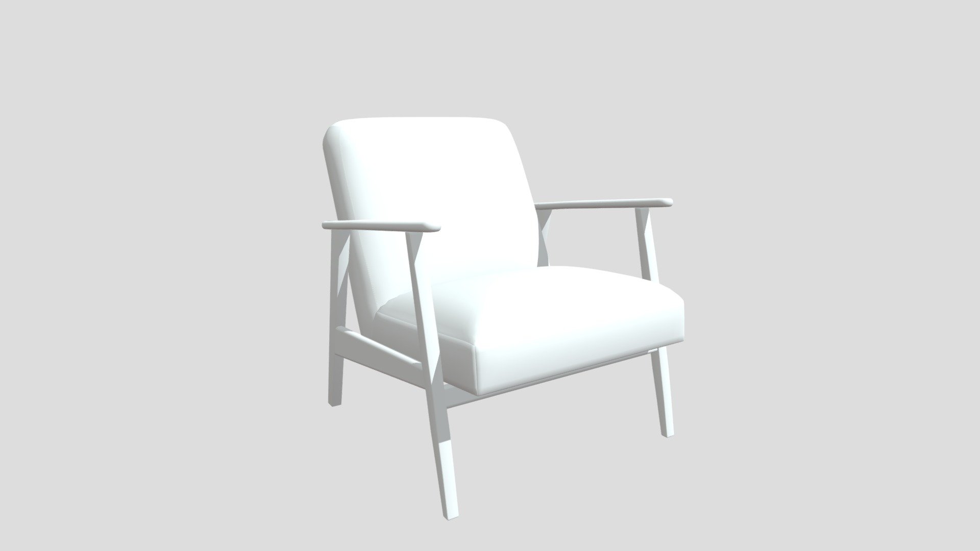 Armchair-3 - 3D Model By Swan Design Studio (@swandesignstudio2016 ...