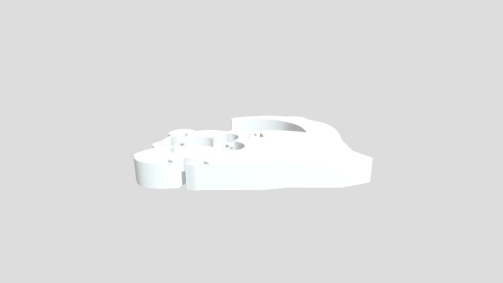 呆呆獸 3D Model