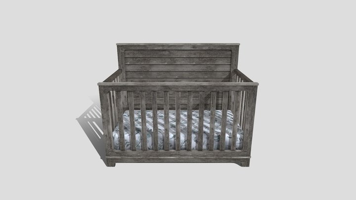 Wooden Baby Crib