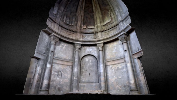 Altar St. Rafael Church 3D Model