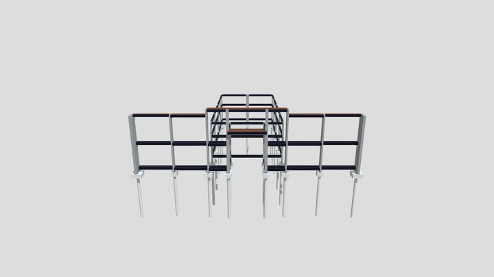 Fachada-CMEI-Cândida 3D Model