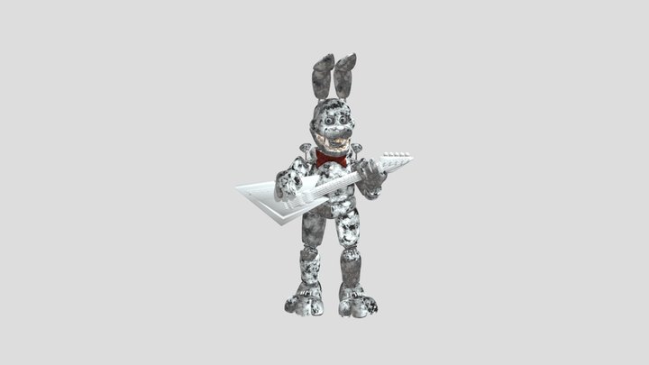 R Un Withered Bonnie V2 (Prisma 3D) 3D Model