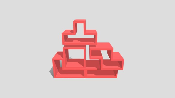 Tetris 3D Model