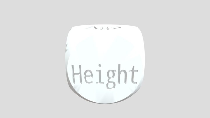 Appearance and Personality Dice For FCL 3D Model