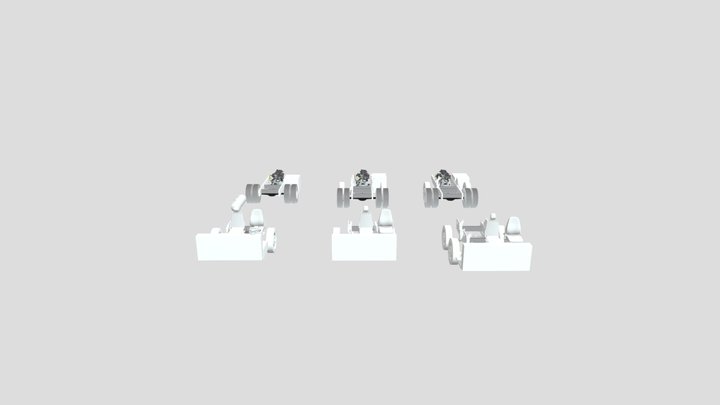 chasis bus 2.5 variedad 3D Model