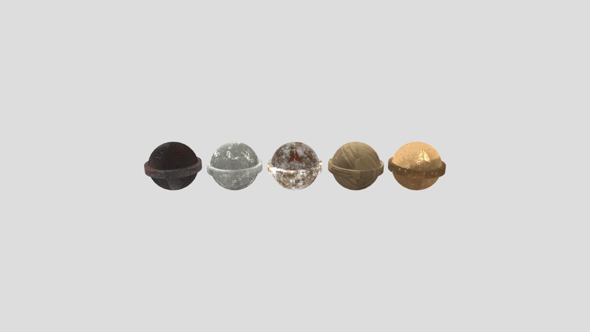 Textured Spheres - 3D model by Paragon_ [c060b76] - Sketchfab
