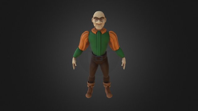 Baker 3D Model