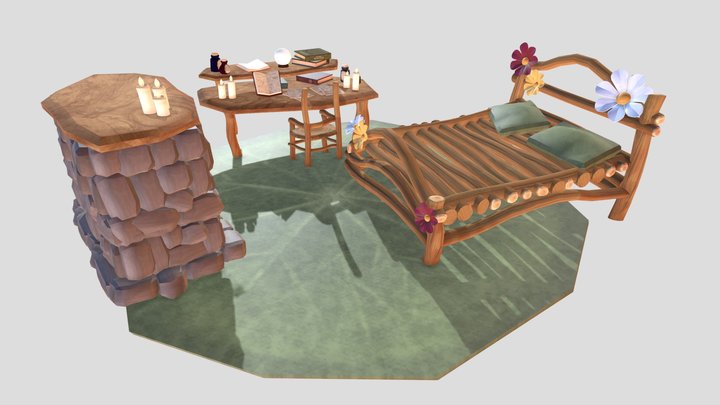 Fairy Room 3D Model