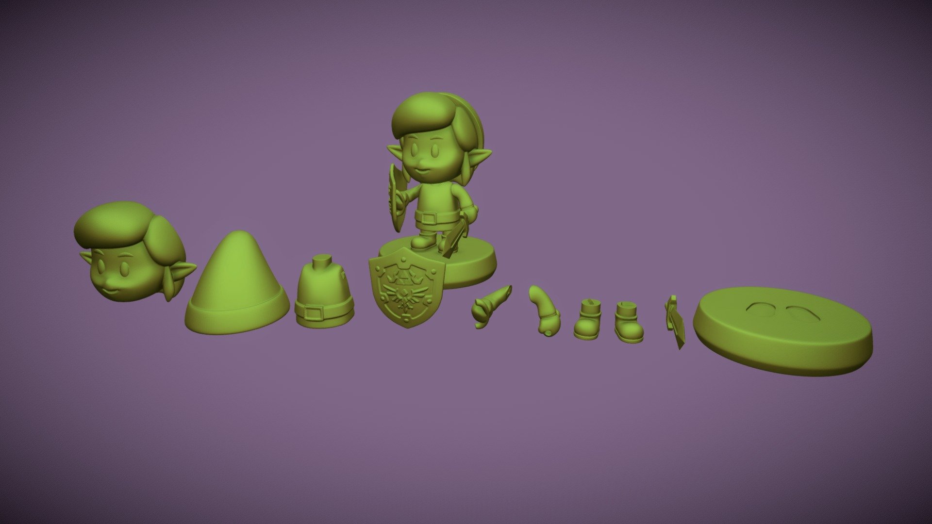 links awakening zelda 3D Models to Print - yeggi