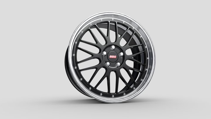 BBS LM – Detailed Wheel 3D Model 3D Model