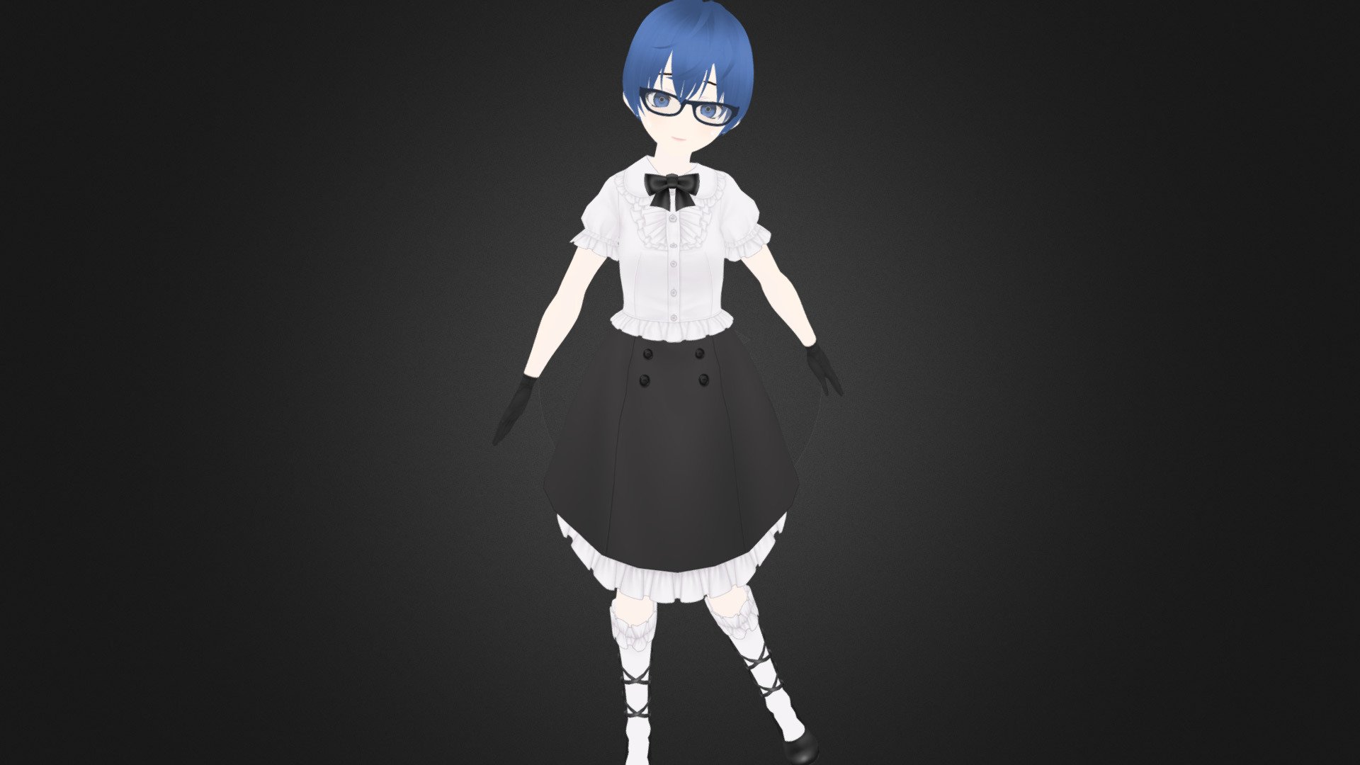 Yui 3d Anime Character Girl For Blender Buy Royalty Free 3d Model By Cgtoon Cgbest C062ae6 4549