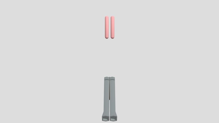 Double barrel shboingboing 3D Model
