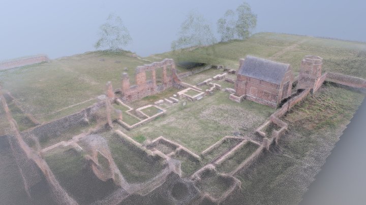 Bradgate House- point cloud via Photomodeler 3D Model