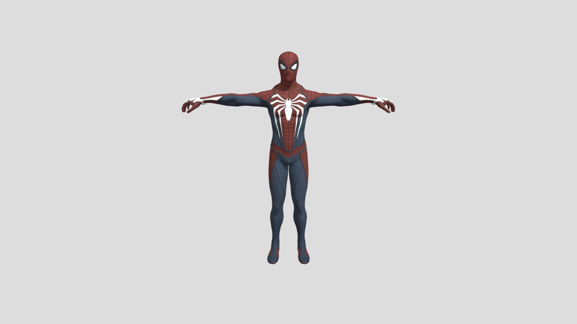 spider man 1# ps4 3D Model.