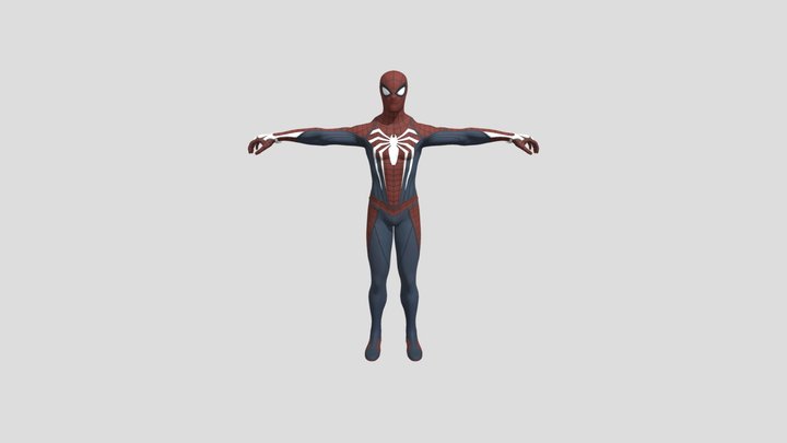 spider man 1# ps4 3D Model