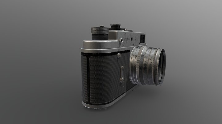 Zorki-4 3D Model