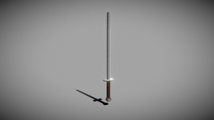 Viking Sword | Carolingian Sword 3D Model