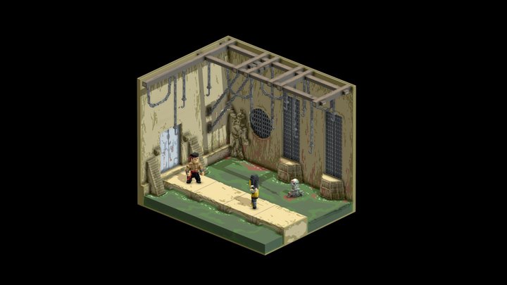 Mortal komnat 2 3D Model