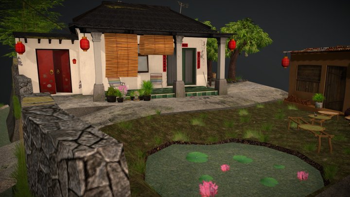 Grandma's House - WIP Diorama 3D Model