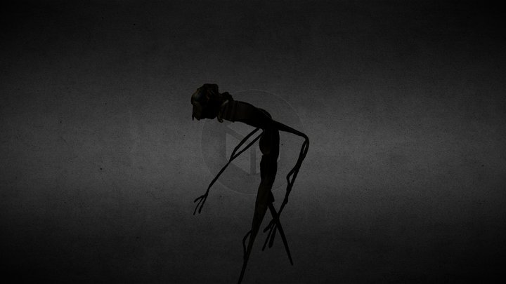 Accurate Backrooms Bacteria v2 with Animations 3D Model