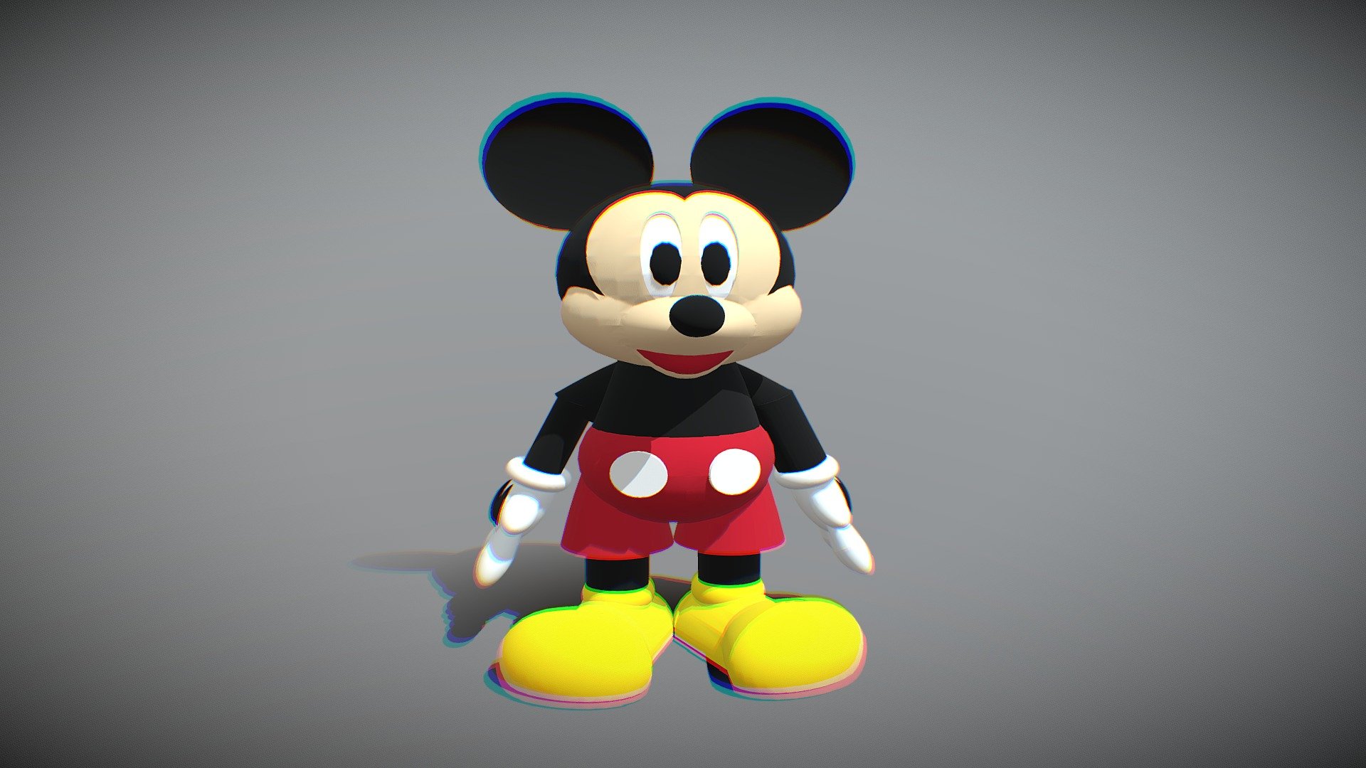 Tratar Contestar el teléfono hecho Mickey Mouse - Download Free 3D model by ukthegamerfnf2003thecool2022fan  (@ukthegamerfnf2003) [c067d3d]