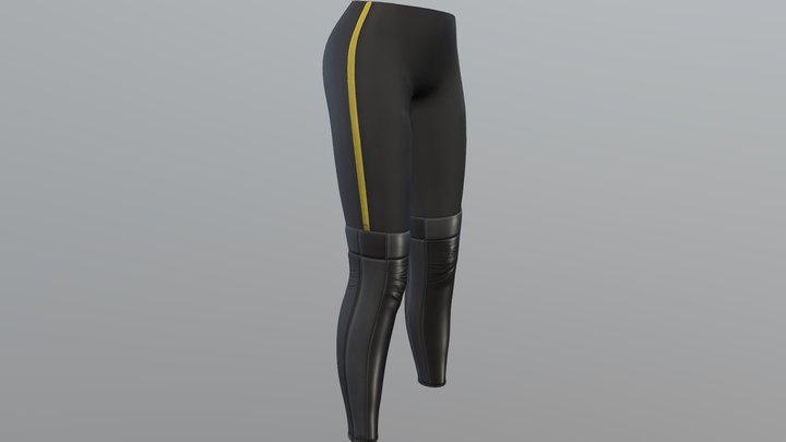 Female Leggings 3D Model | 3D model