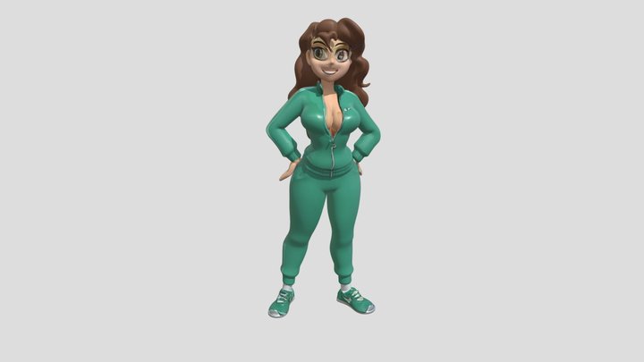 Alma Rodriguez 3D Model
