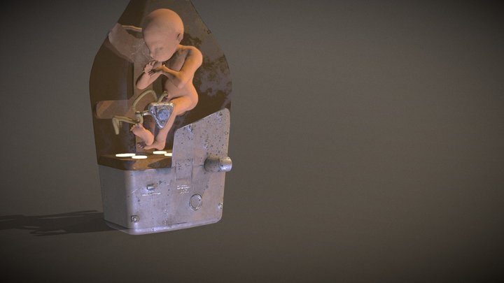 Death-Stranding's Bridge-Baby 3D Model