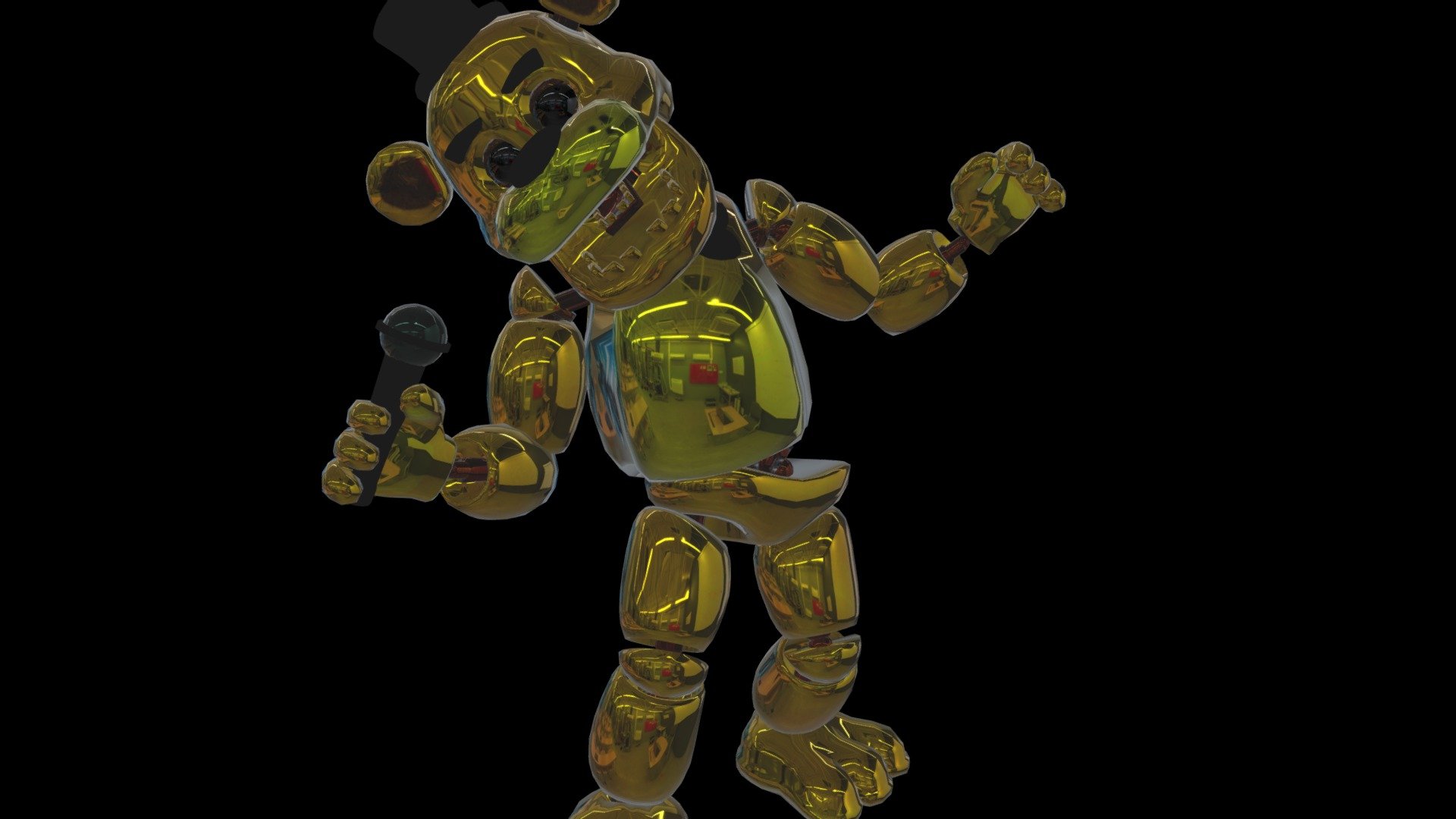 FNaF AR golden Freddy modification. : r/FnafAr