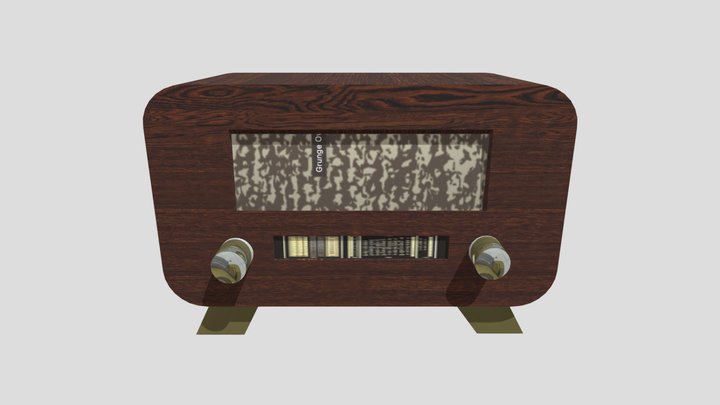 katherine Glover Blender Radio2 3D Model