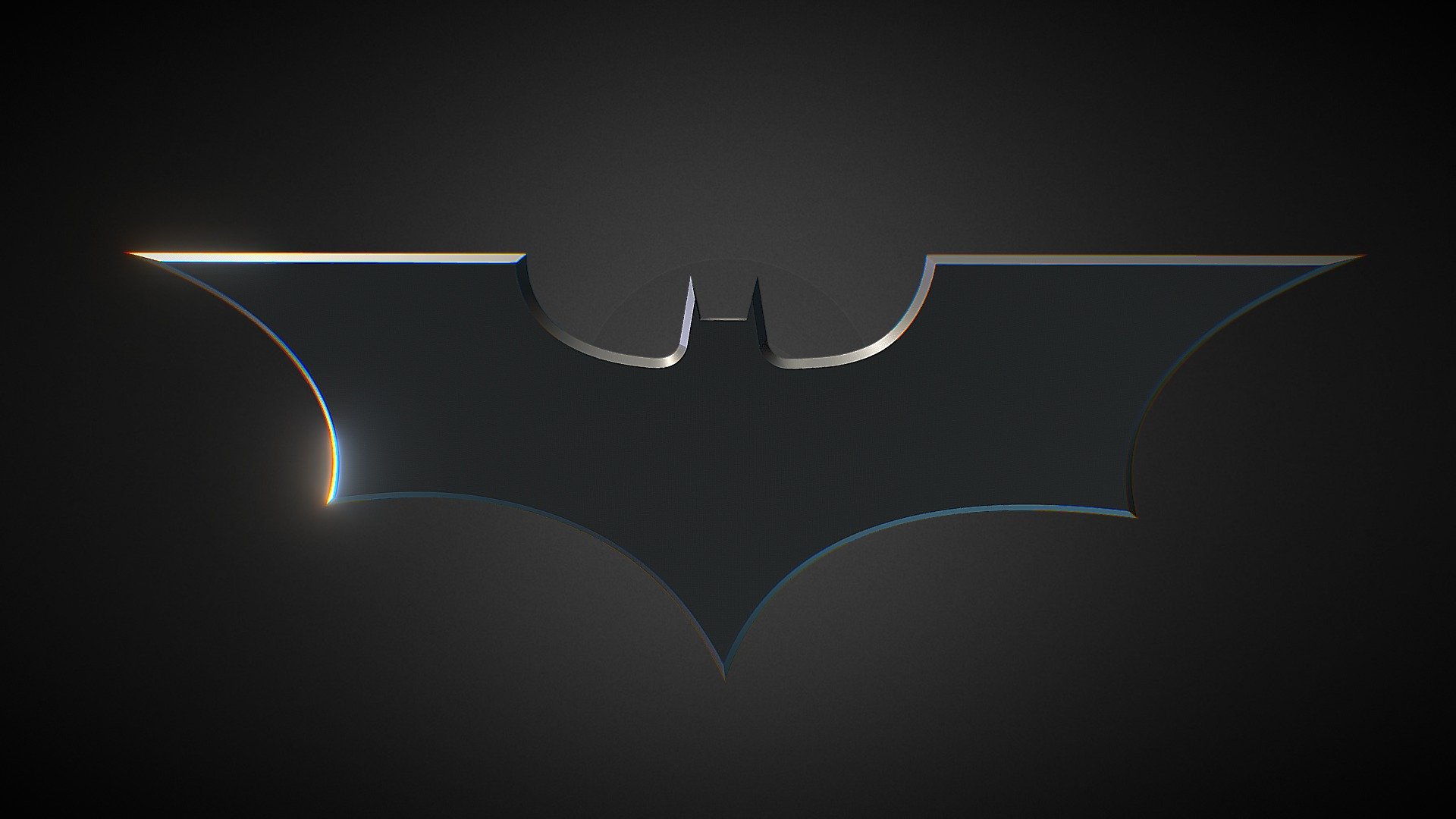 Batman Batarang Silhouette Art @ Silhouette.pics