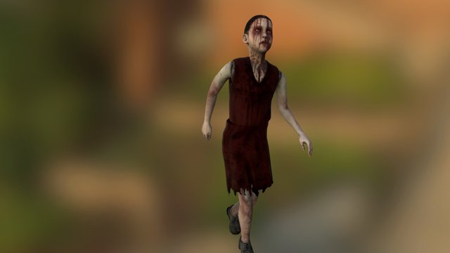Creepy walk 3D Model