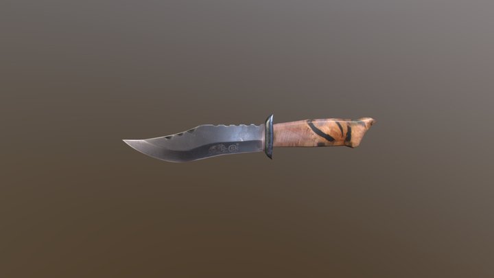 Knife 3D Model