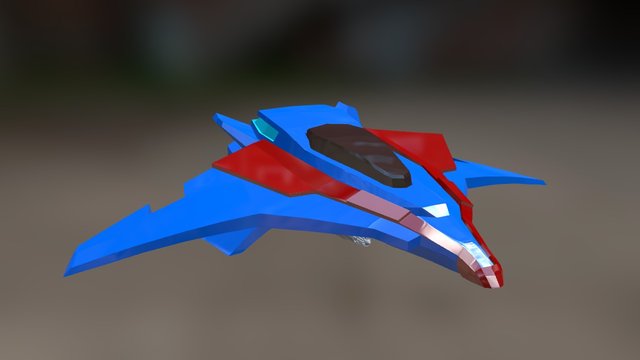 Space Craft Animation 3D Model