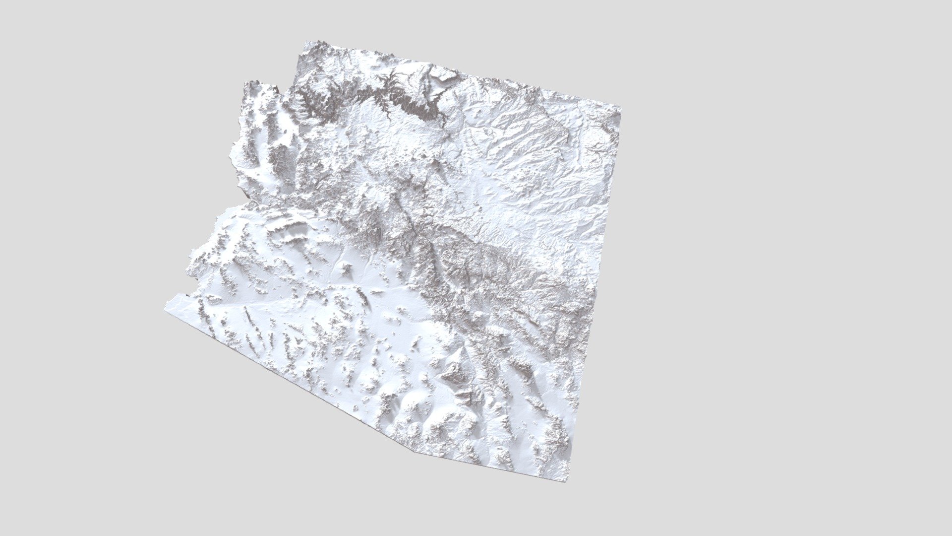 Arizona: Topography & Crustal Thickness