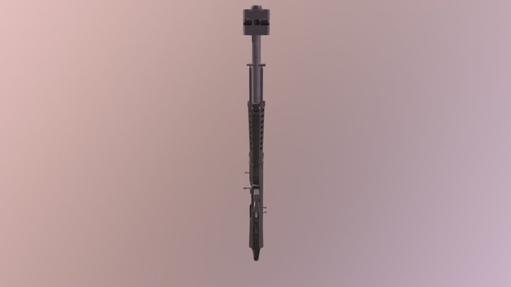 50cal. Sniper 3D Model