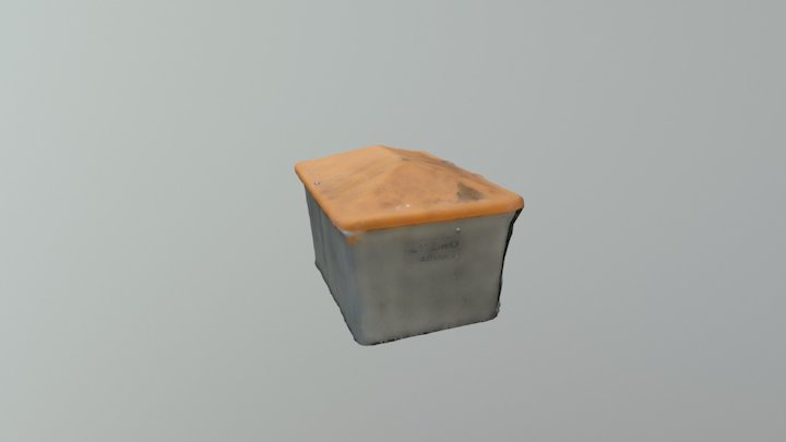 Streumittelcontainer 3D Model