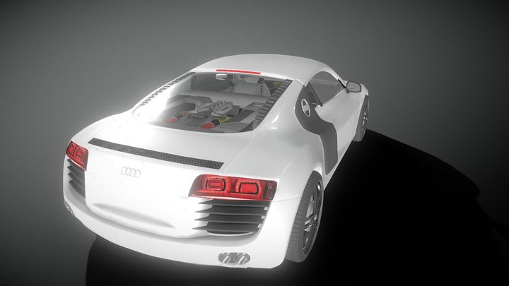 Audi R8 3D Model