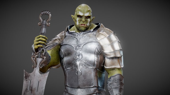 Character 3d Orco Free By Oscar Creativo – Gratis 3D-model STL