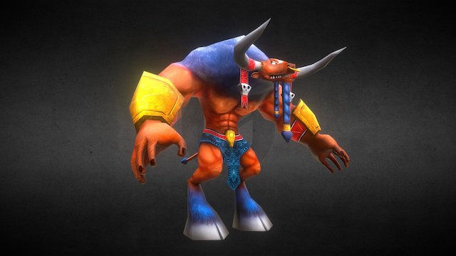 Tauren Chieftain 3D Model