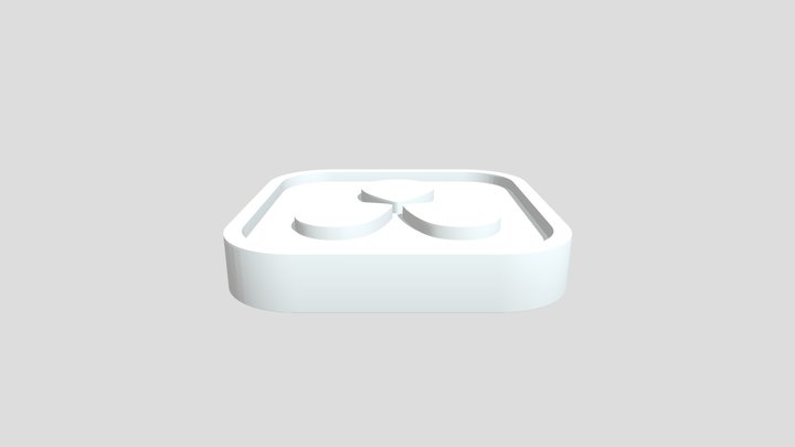 Davinci Resolve Logo Curve (Blender File) 3D Model