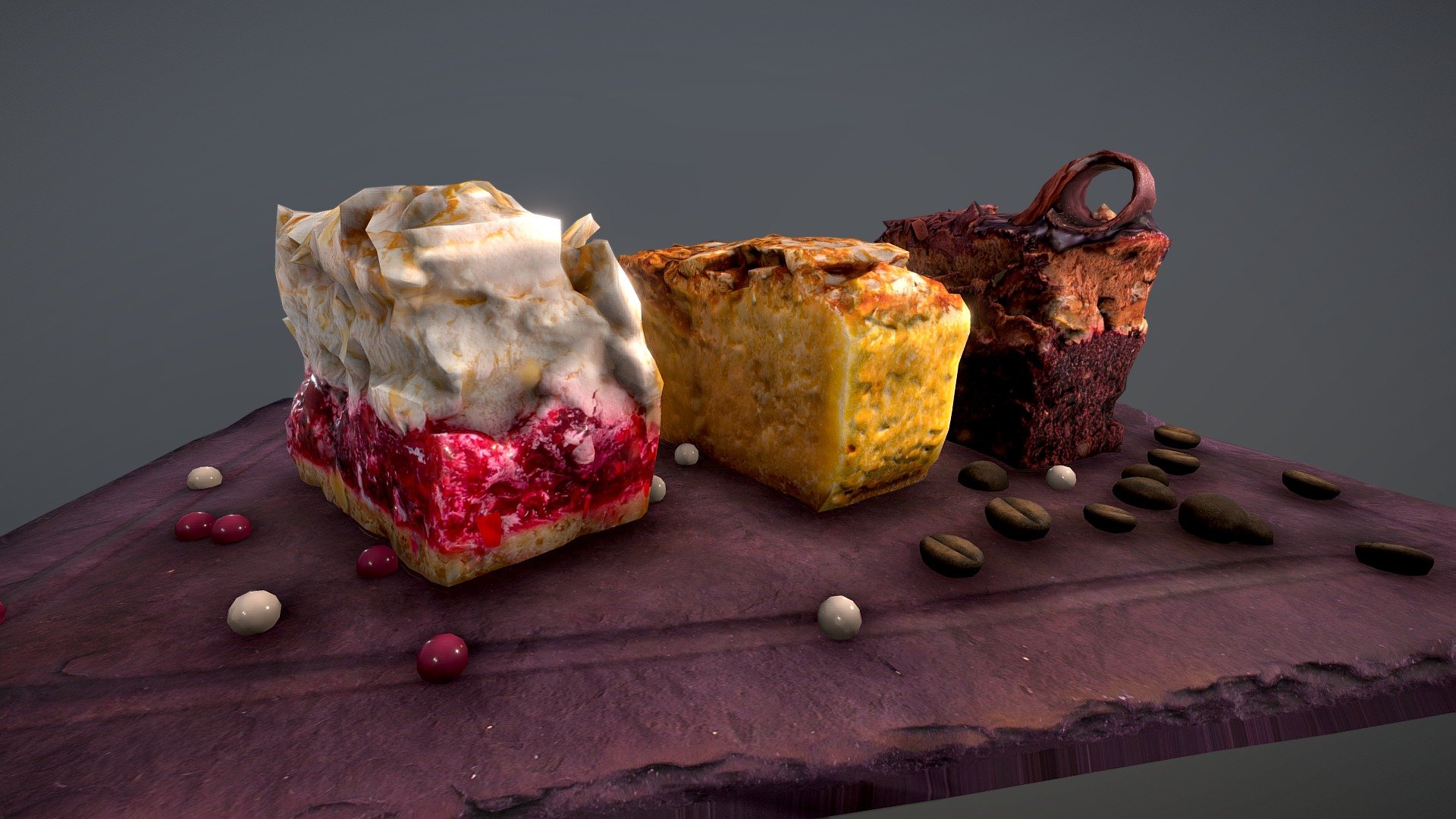 Cakes,candy,coffee