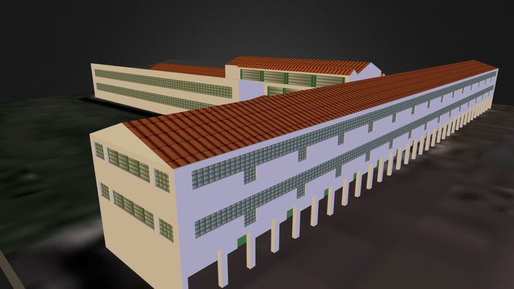 Escuela Normal Superior 3D Model