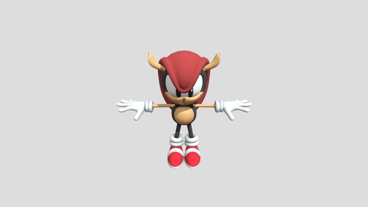 Mighty The Armadillo Classic (Sonic Blitz)
