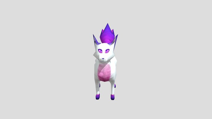 3D creature that shows textures 3D Model