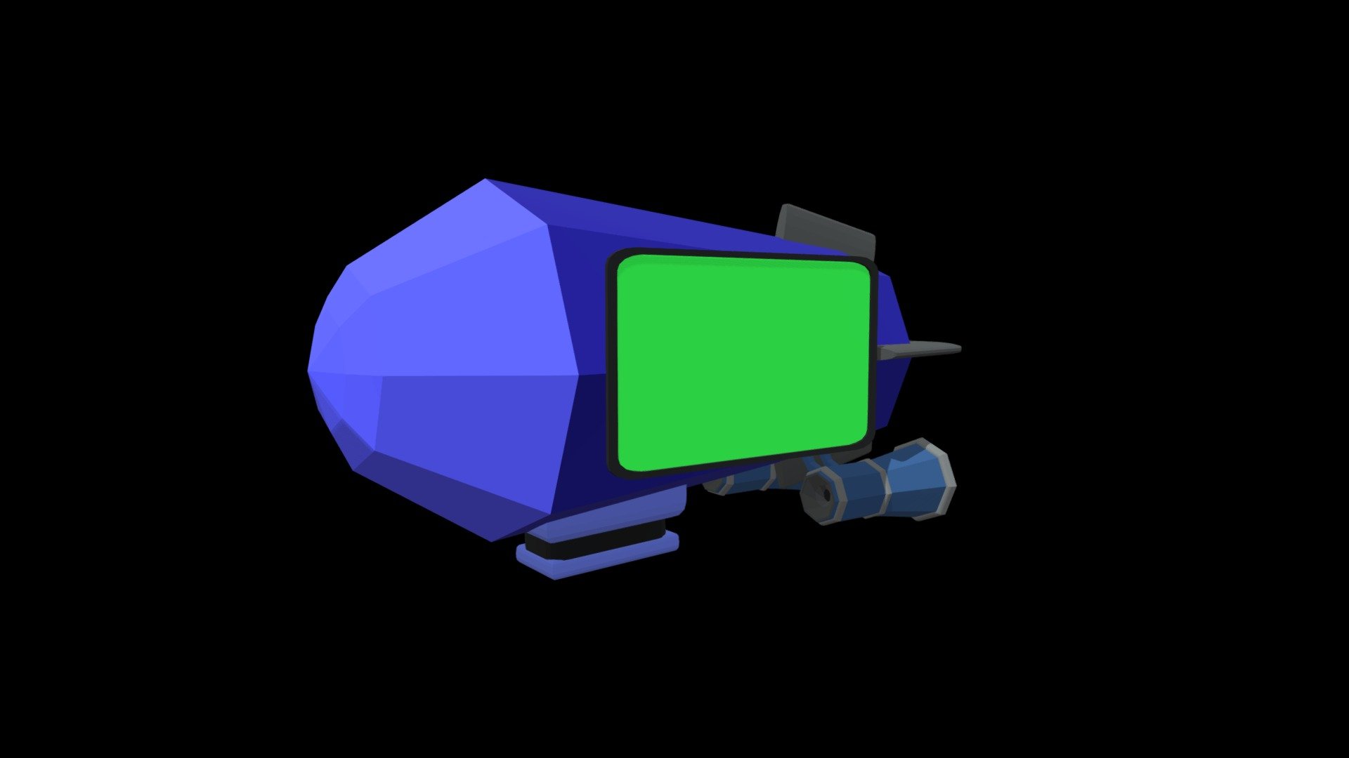 lowpoly Plz Donate Blimp - Download Free 3D model by sean24 [c076811 ...