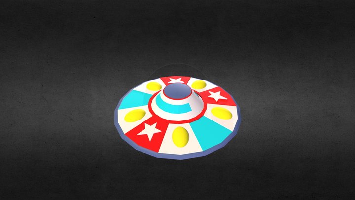 Alien Ship 12 3D Model
