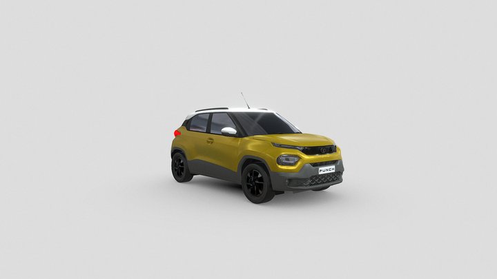 Tata Punch 3D Model