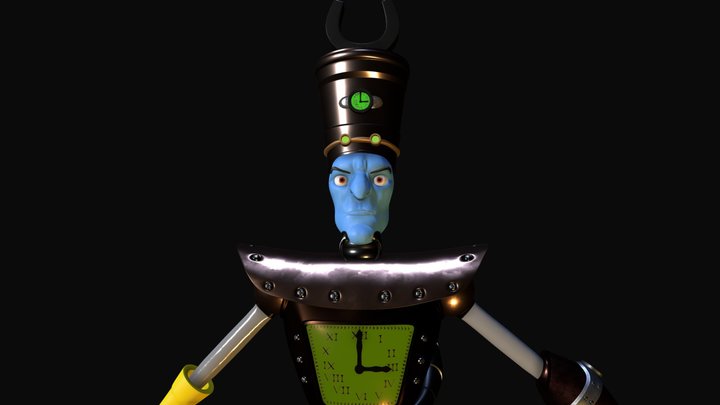 N. Tropy character model 3D Model